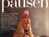 德国名模克劳蒂亚-雪佛Vogue德版11月时尚大片(组图)