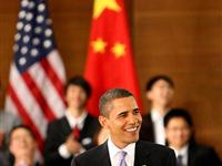 奥巴马与中国青年对话[图集]