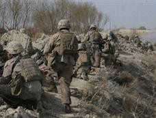 阿富汗战争实况：美军陆战队与塔利班发生遭遇战