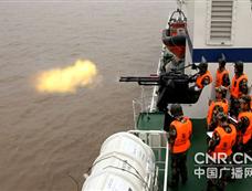 中国“第二海军”：海警舰艇在东海举行实弹训练