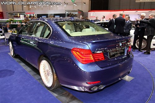 507马力的宝马7系 Alpina B7日内瓦发布