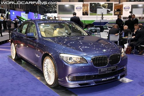 507马力的宝马7系 Alpina B7日内瓦发布