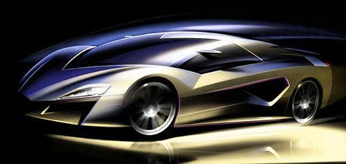 Giugiaro概念车 全球跑最快的混合动力车