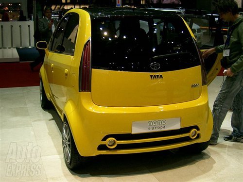 约合1.27万元 印度塔塔车展推出Nano