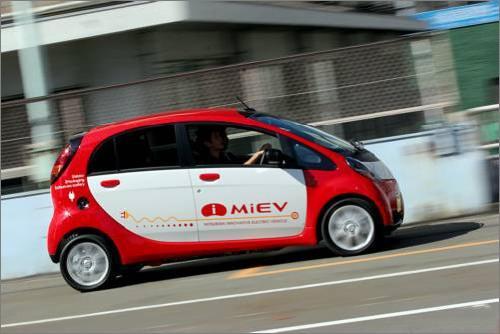 日本三菱公司增产电动车i Miev