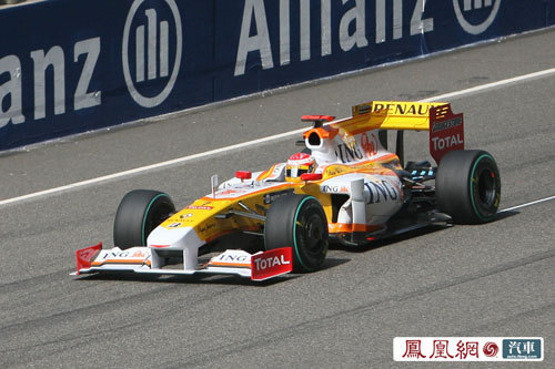 F1上海站排位赛红牛力压布朗 维特尔杆位阿隆索头排