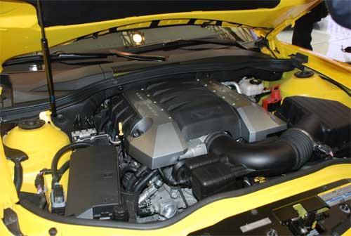 大黄蜂2010款量产版Camaro亮相雪佛兰展台