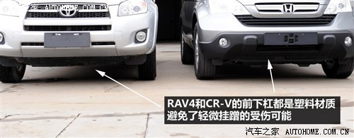 静态PK：东风本田CR-V对比一汽丰田RAV4