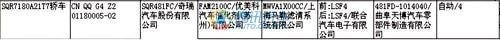 威麟X5/瑞麒G5等多款车型登陆新车目录(3)