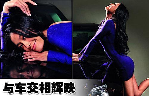 《南京!南京!》女主角秦岚代言凯迪拉克SUV