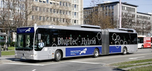 梅塞德斯奔驰发布Citaro G BlueTec混动巴士
