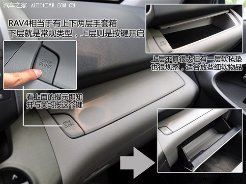 灵活多变实用派 静态体验一汽丰田RAV4(3)