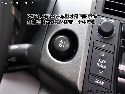 灵活多变实用派 静态体验一汽丰田RAV4