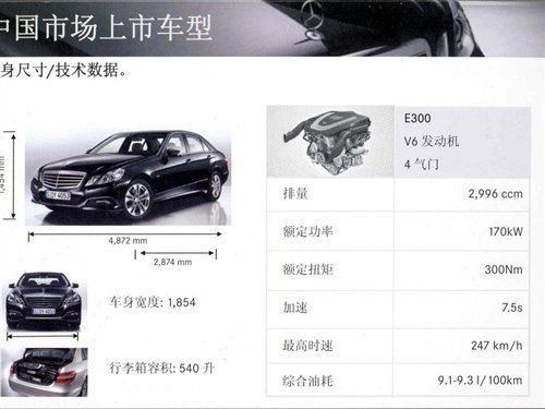 [上海]奔驰新E级未上市先到店 推两款E300车型