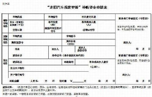 《汽车以旧换新实施办法(征求意见稿)》全文(3)