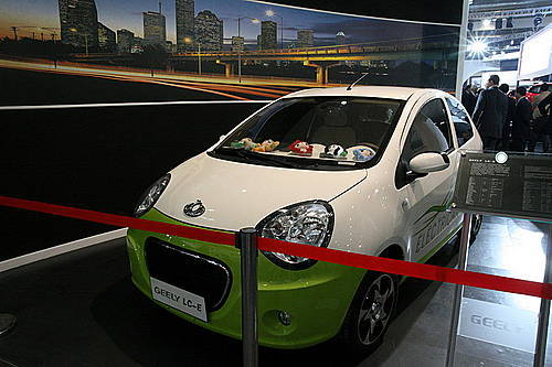吉利电动车年底上市 新一代亮相北京车展