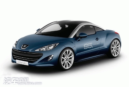 标致推柴油-电动概念跑车：RCZ HYbrid4