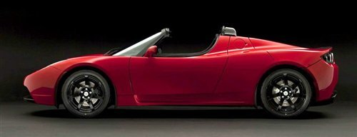 法兰克福亮相 高性能版版Tesla跑车发布