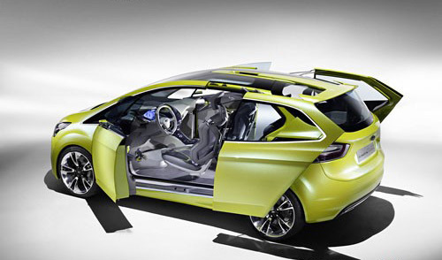 福特新款C-MAX官方图发布 法兰克福首发