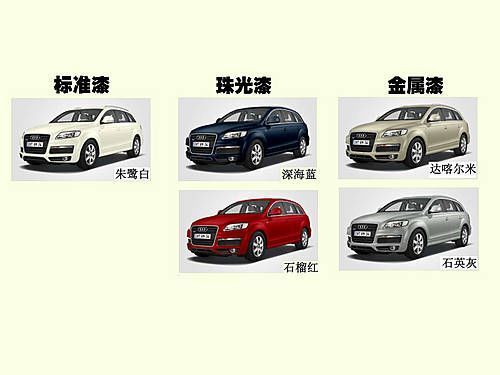 奥迪Q5首发4款新车 官方配置细节曝光