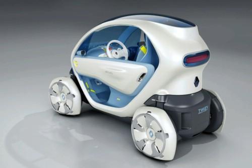 全新雷诺Twizy Z.E概念车在法兰克福车展首发