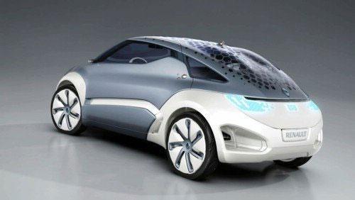 全新雷诺Zoe零排放概念车在法兰克福车展首发
