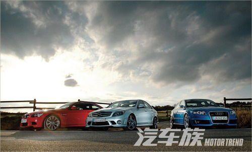 大霹雳 对比宝马M3/奔驰C63AMG/奥迪RS4