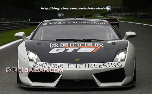 兰博基尼盖拉多GT3赛车 搭5.2L V10发动机