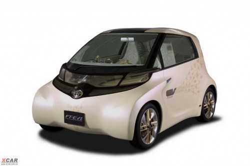 丰田将发布纯电力汽车 FT-EV II概念车\(2\)