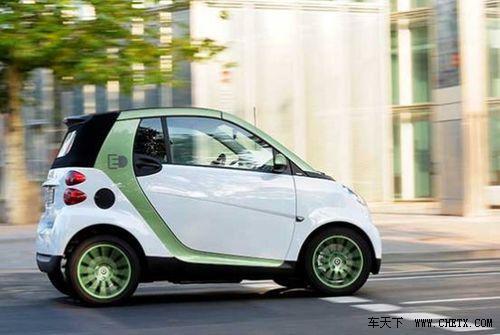 非常经典微型车 全电动Smart ed车型在2012年量产