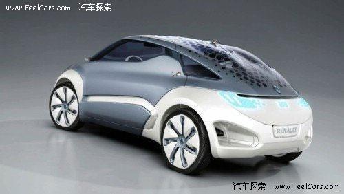 与日产共同开发 雷诺零排放概念车2012年上市