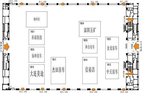 顶级豪车扎堆 2009广州车展厂商分布解密\(2\)