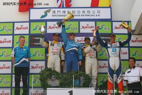 WTCC澳门收官站,雪佛兰科鲁兹勇夺桂冠