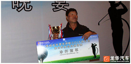 龙华雷克萨斯09年度GOLF精英会员赛落幕