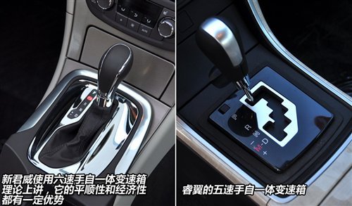 2.0升家用中型车对比 睿翼VS.新君威\(2\)