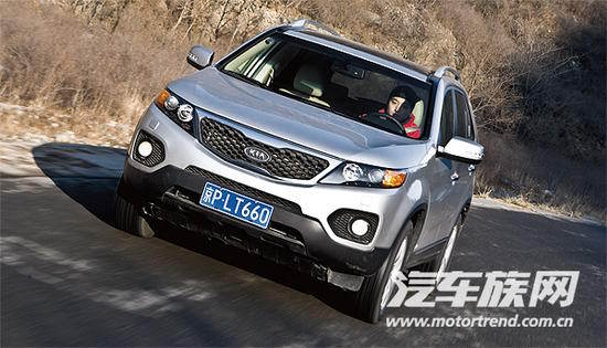 对比新索兰托 雷诺科雷傲 一汽丰田RAV4\(2\)