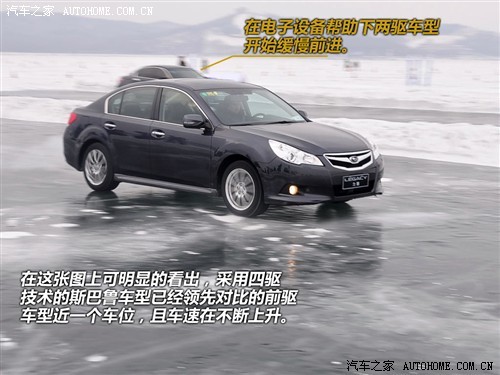 适合城市用的四驱！斯巴鲁车型雪地体验