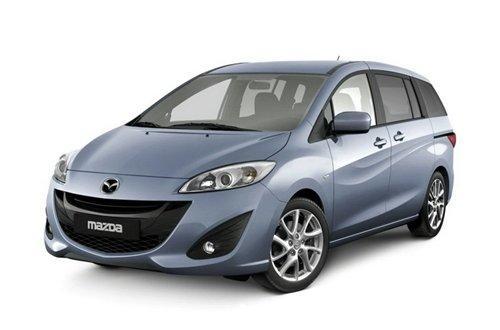 日内瓦亮相 “微笑型”大嘴的新款Mazda5