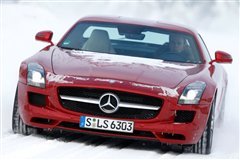 浪漫之旅 冰雪试驾2011款奔驰SLS AMG\(2\)