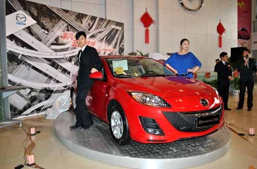 进口Mazda3两厢发布会“湖南首映礼”