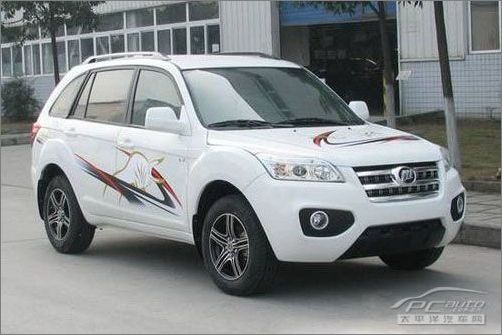 力帆首款SUV亮相北京车展 年底正式上市