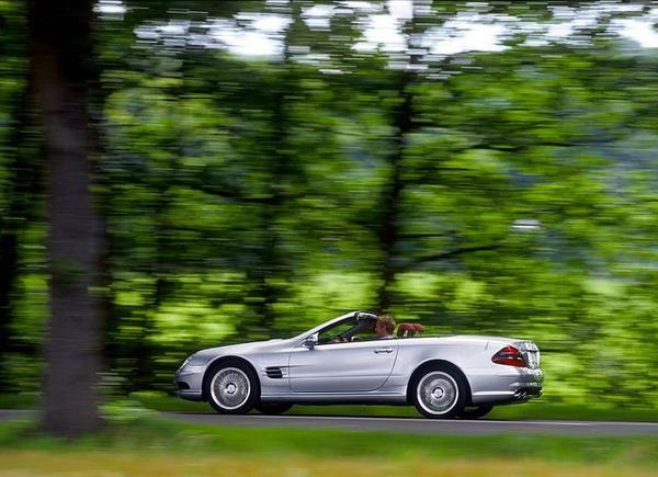 鸥翼形车门 加州Laguna Seca赛道试驾奔驰SLS AMG\(2\)