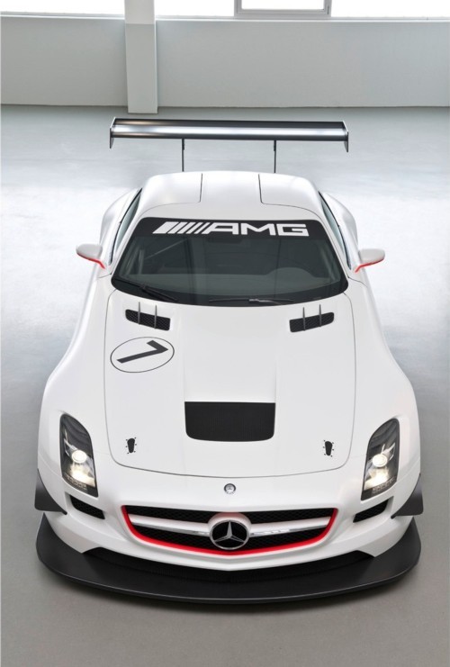 奔驰SLS AMG GT3赛车亮相