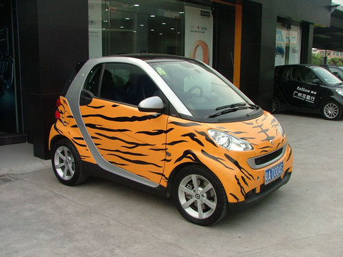 时尚精品小车 试驾smart fortwo\(2\)