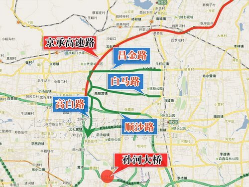 北京车展期间部分道路采取交通管理措施\(8\)