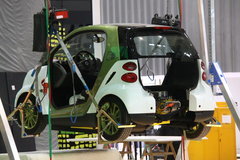 奔驰Smart纯电动车 北京车展前抢先实拍