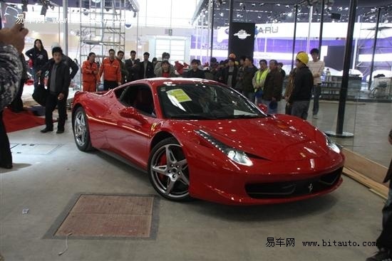 2010北京车展抢先探馆 法拉利458 Italia
