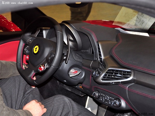 车展探营：法拉利458italia提前曝光
