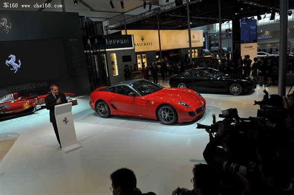法拉利599 GTO全球首发/458 Italia亮相