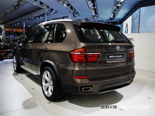 e族车展静态品车：2011款宝马X5 xDrive50i